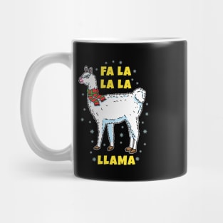 Fa La La Llama Lovers Christmas Mug